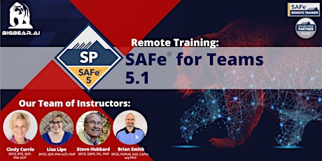 SAFe® for Teams 5.1.1  - Remote tickets