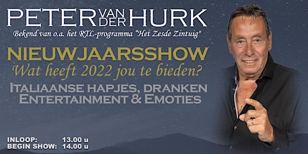 Nieuwjaarsshow Peter van der Hurk