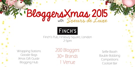#BloggersXmas - Big Blogging Christmas Party primary image