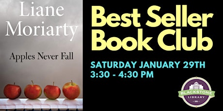 Best Seller Book Club: Apples Never Fall by Liane Moriarty tickets