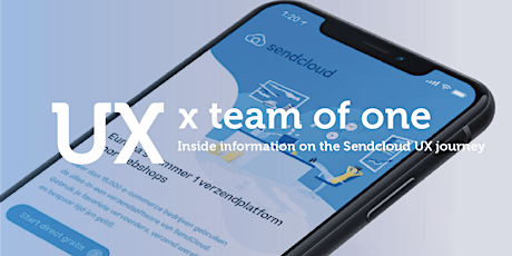 Primaire afbeelding van UX meets team of one | Inside information on the Sendcloud UX journey |