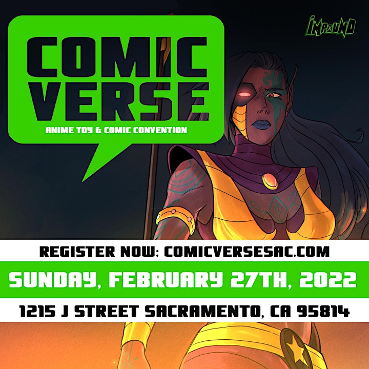 
		Comicverse Sacramento - Comic Convention (Impound Comics) image
