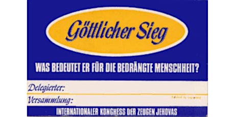 Hauptbild für Internationaler Kongress: München 1973 - BIG Event