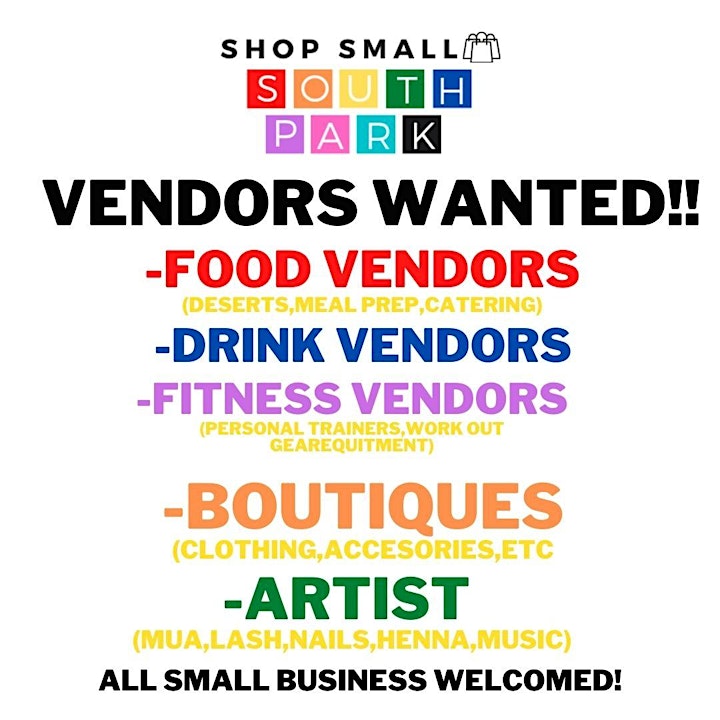 
		Shop Small South Park Vendor Markets & Events image
