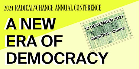 2021 RadicalxChange Conference - Qiqo, Online primary image