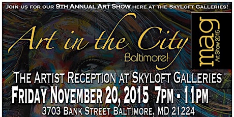 Art in the City, Annual Art Show 2015 primary image