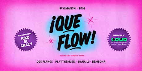 Que Flow! with Kiko el Crazy primary image