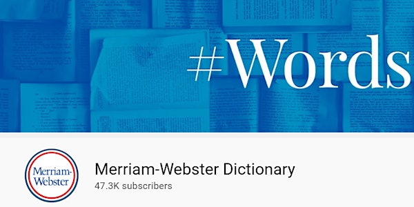 Winter 2021 Presentation: Merriam-Webster's Peter Sokolowski