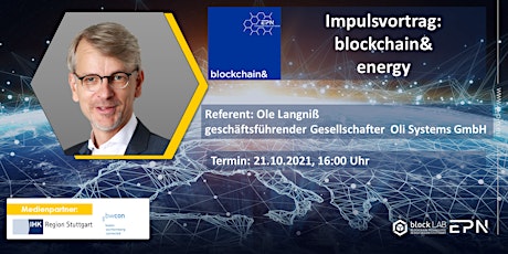 Hauptbild für blockchain& energy