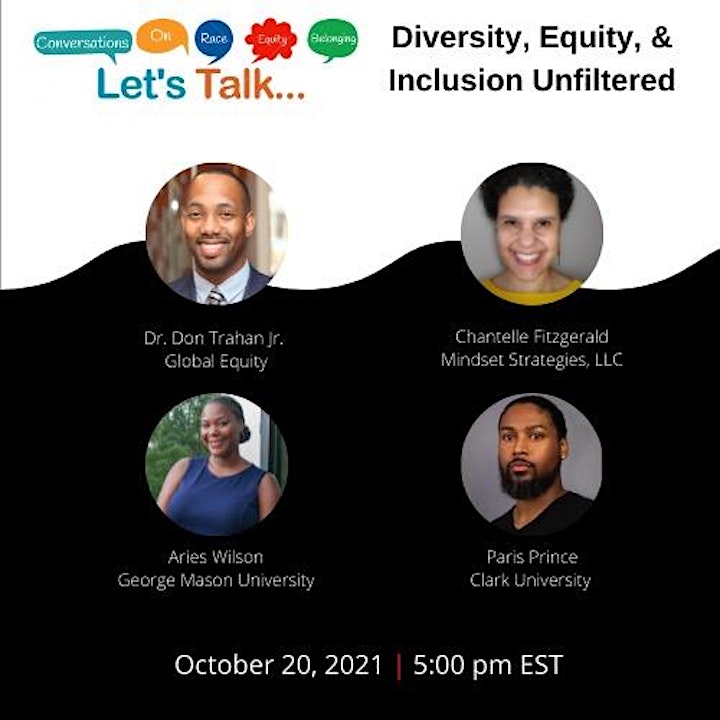  Let's Talk... Conversations on Race, Equity, & Belonging image 