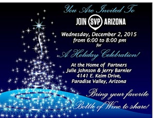 SVP Arizona Holiday Celebration primary image