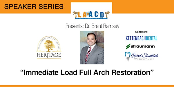"Immediate Load Full Arch Restoration”