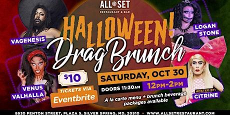 ALL SET RESTAURANT & BAR DRAG BRUNCH WITH THE HAUS OF STONE! primary image