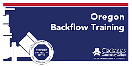 Five-Day Backflow Tester Course - 4.0 CEUs tickets
