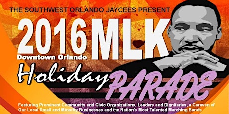 2016 Downtown Orlando Annual Martin Luther King, Jr. Holiday Parade primary image