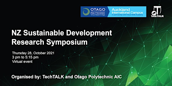 Research Symposium #1 - NZ Sustainable Development