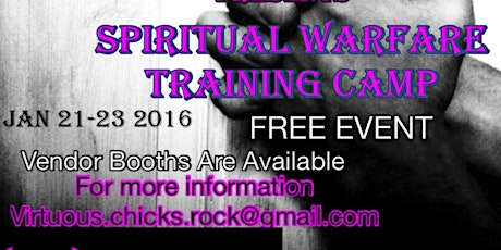 Spiritual Warfare Training Camp primary image