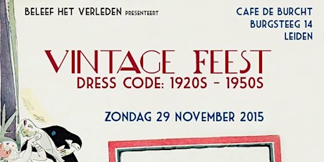 Primaire afbeelding van Vintage Feest / Vintage Party