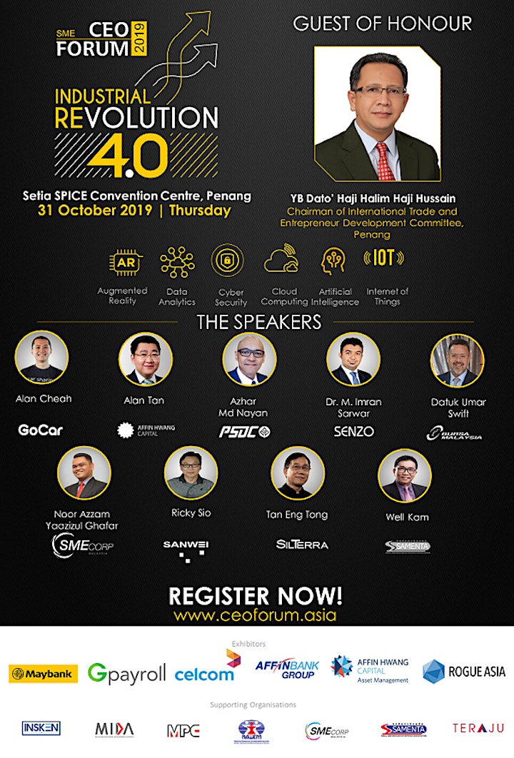 SME CEO Forum Penang: Industrial Revolution 4.0 image