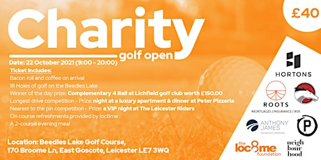 The loc8me  Foundation - Charity Golf Day primary image