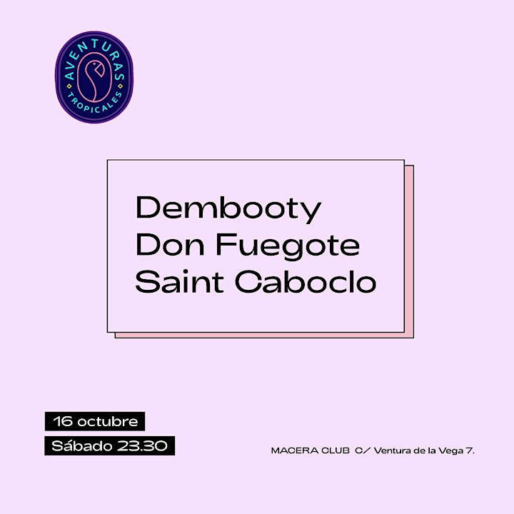 
		Dembooty, Don Fuegote & Saint Caboclo image
