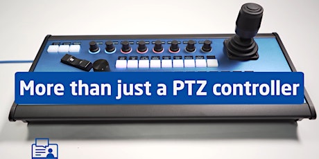 CANCELLED - More than just a PTZ Controller US primary image