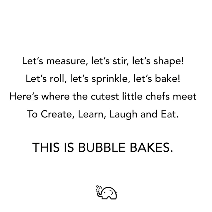 
		Bubble Bakes - Toddler Baking Classes image
