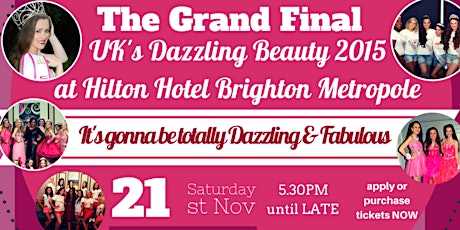 The Grand Final of UK's Dazzling Beauty 2015 (Beauty Pageant Event) primary image