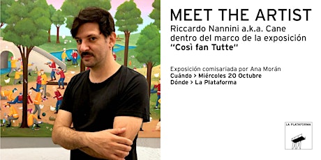 Imagen principal de Meet the artist - Riccardo Nannini a.k.a. Cane