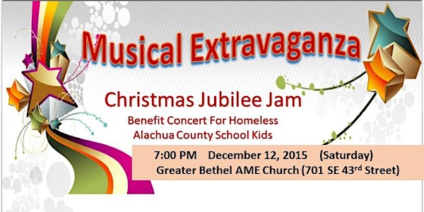 2015 Christmas Jubilee Jam Benefit Concert