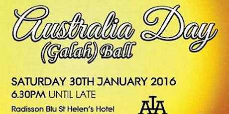 Ireland Australia Association Australia Day Ball 2016 primary image