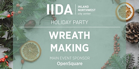 INWCC // Holiday Wreath Making primary image