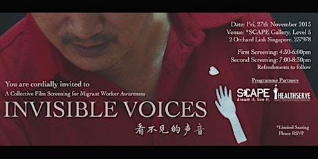 Invisible Voices Film Screening primary image