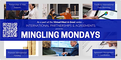 Mingling Mondays Virtual Faculty Meet & Greet Fall 2021 primary image