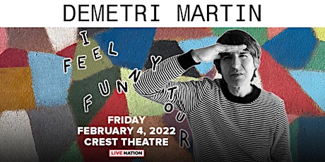 Demetri Martin: I Feel Funny Tour tickets