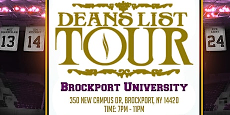 Brockport University @DeansListTour #DeansLT primary image