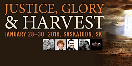 JUSTICE, GLORY & HARVEST CONFERENCE 2016 primary image