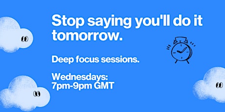 Out of Hours: Deep Work Sessions (for busy people) primary image