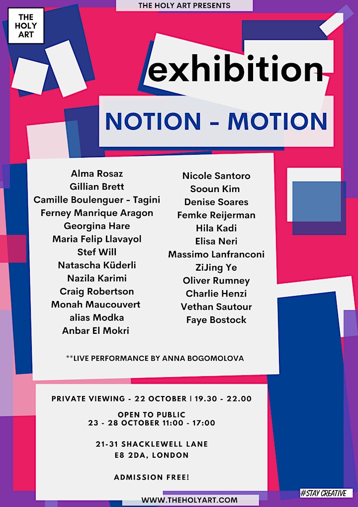 
		Notion - Motion  - Physical Exhibition in London image
