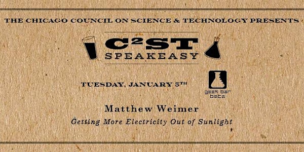 C2ST Speakeasy With Matthew Weimer