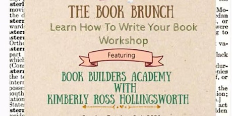 The Book Brunch 3- Write Your Book Workshop primary image