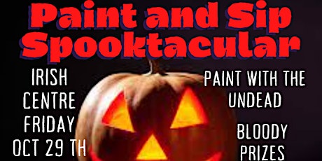 Paint and Sip Halloween Party Irish Centre Newcastle primary image