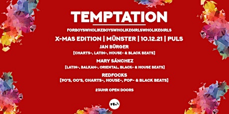 TEMPTATION, 4.3.21, Puls, For LGTBIQ & Friends! Tickets