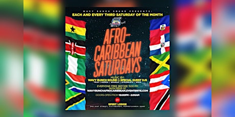 Afro-Caribbean Saturdays tickets