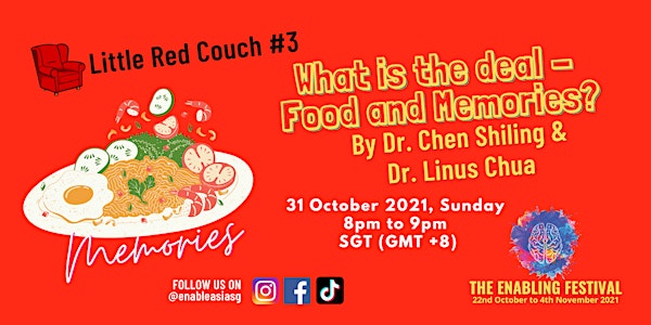 Little Red Couch #3: What is the deal - Food and Memories?