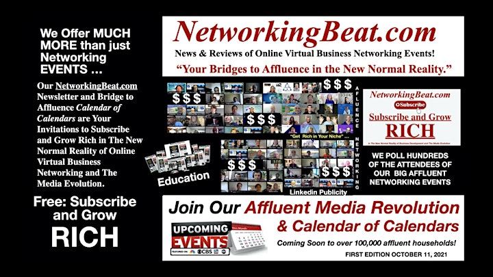 Online Virtual Business Networking & Speed Networking for New Business Dev. image