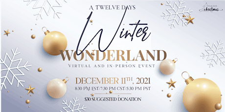 Twelve Days of Christmas Inc. NYC: Winter Wonderland Charity Fundraiser primary image