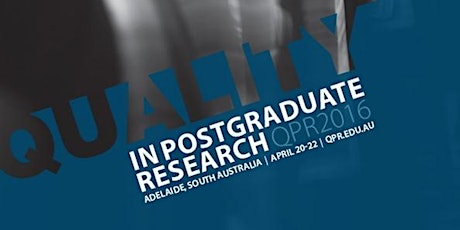 Hauptbild für ACGR - Australian Council of Graduate Research (Inc) - QPR 2016 Tuesday 19 April 2016