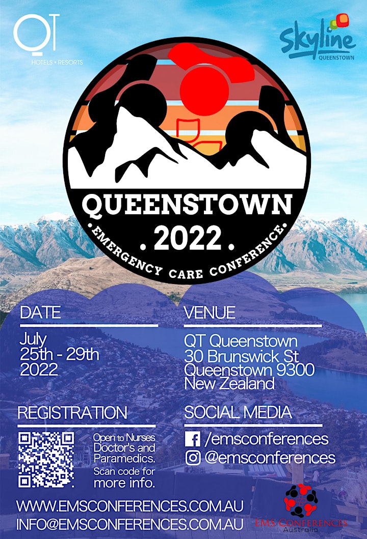 
		Queenstown, New Zealand 2022 Emergency Care Conference image

