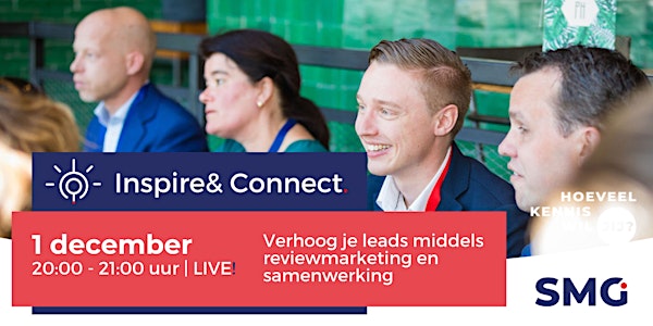 Inspire & Connect LIVE | 1 december | Reviewmarketing